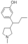 CAS#: 73986-58-0, 3-[1-(1-Methylpyrrolidin-3-Yl)Butyl]Phenol