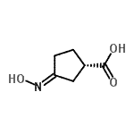 CAS#: 73994-56-6, (1S,3E)-3-(Hydroxyimino)cyclopentanecarboxylic acid