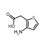 CAS#: 740020-96-6, (3-Amino-2-thienyl)acetic acid
