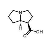CAS#: 740025-63-2, (1R,7aR)-Hexahydro-1H-pyrrolizine-1-carboxylic acid