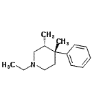 CAS#: 740031-86-1, (3R,4R)-1-Ethyl-3,4-dimethyl-4-phenylpiperidine