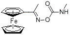 CAS#: 74006-13-6, (1-((((Methylamino)carbonyl)oxy)imino)ethyl)ferrocene