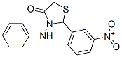 CAS#: 74008-09-6, 2-(3-Nitrophenyl)-3-(Phenylamino)-1,3-Thiazolidin-4-One