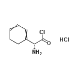 CAS#: 74009-52-2, (2R)-Amino(1,3-cyclohexadien-1-yl)acetoyl chloride hydrochloride (1:1)