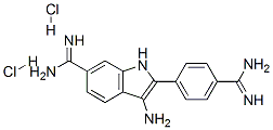 CAS#: 74027-82-0, 3-Amino-2-(4-Carbamimidoylphenyl)-1H-Indole-6-Carboximidamide Dihydrochloride