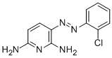 CAS#: 74037-43-7, 3-(2-Chlorophenyl)Diazenylpyridine-2,6-Diamine