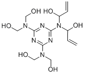 CAS#: 74037-62-0, 1-[[4,6-Bis(Bis(Hydroxymethyl)Amino)-1,3,5-Triazin-2-Yl]-(1-Hydroxyprop-2-Enyl)Amino]Prop-2-En-1-Ol