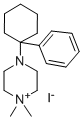 CAS#: 74038-12-3, 1,1-Dimethyl-4-(1-Phenylcyclohexyl)Piperazin-1-Ium Iodide