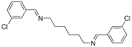 CAS#: 74038-51-0, 1-(3-Chlorophenyl)-N-[6-[(3-Chlorophenyl)Methylideneamino]Hexyl]Methanimine