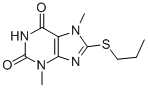 CAS#: 74039-58-0, 3,7-Dimethyl-8-Propylsulfanylpurine-2,6-Dione