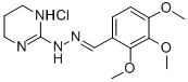 CAS#: 74051-75-5, N-[(3,4,5-Trimethoxyphenyl)Methylideneamino]-1,4,5,6-Tetrahydropyrimidin-2-Amine Hydrochloride