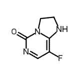 CAS#: 740736-64-5, 8-Fluoro-2,3-dihydroimidazo[1,2-c]pyrimidin-5(1H)-one