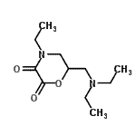 CAS 登录号：740744-56-3， 6-[(二乙基氨基)甲基]-4-乙基-2,3-吗啉二酮