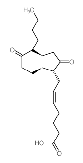 CAS#: 74158-09-1, (E)-7-(4-Butyl-2,5-Dioxo-3,3a,4,6,7,7a-Hexahydro-1H-Inden-1-Yl)Hept-5-Enoic Acid