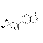 CAS#: 741606-16-6, 2-Methyl-2-propanyl 1H-indole-5-carboxylate