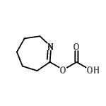 CAS#: 741609-53-0, 3,4,5,6-Tetrahydro-2H-azepin-7-yl hydrogen carbonate
