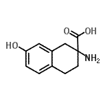 CAS#: 741614-51-7, 2-Amino-7-hydroxy-1,2,3,4-tetrahydro-2-naphthalenecarboxylic acid