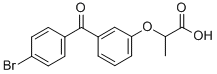 CAS#: 74168-06-2, 2-[3-(4-Bromobenzoyl)Phenoxy]Propanoic Acid