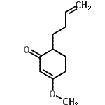 CAS 登录号：741680-14-8， 6-(3-丁烯-1-基)-3-甲氧基-2-环己烯-1-酮