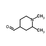 CAS#: 74169-82-7, 1,2-Dimethyl-4-piperidinecarbaldehyde