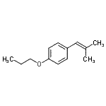 CAS#: 741692-13-7, 1-(2-Methyl-1-propen-1-yl)-4-propoxybenzene