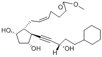 CAS#: 74176-31-1, Methyl (Z)-7-[(1R,3R,5S)-2-[(3S)-5-Cyclohexyl-3-Hydroxypent-1-Ynyl]-3,5-Dihydroxycyclopentyl]Hept-5-Enoate