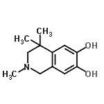 CAS#: 742005-52-3, 2,4,4-Trimethyl-1,2,3,4-tetrahydro-6,7-isoquinolinediol