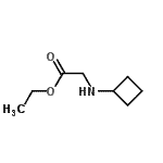 CAS#: 742015-31-2, Ethyl N-cyclobutylglycinate