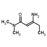 CAS#: 742016-69-9, (2Z)-3-Amino-N,N-dimethyl-2-pentenamide