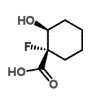 CAS#: 742037-03-2, (1S,2S)-1-Fluoro-2-hydroxycyclohexanecarboxylic acid