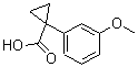 CAS#: 74205-29-1, 1-(3-Methoxyphenyl)cyclopropanecarboxylic acid