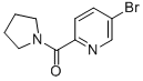CAS#: 742085-70-7, (5-Bromopyridin-2-Yl)(Pyrrolidin-1-Yl)Methanone