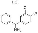 CAS 登录号：742107-57-9， C-(3,4-二氯-苯基)-C-苯基-甲胺盐酸盐