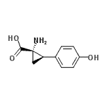 CAS#: 74214-39-4, (1S,2R)-1-Amino-2-(4-hydroxyphenyl)cyclopropanecarboxylic acid