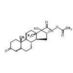 CAS#: 74220-43-2, (16alpha)-16,17-Dihydroxy-3,20-dioxopregna-4,9(11)-dien-21-yl acetate