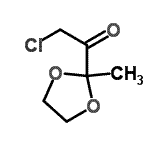 CAS 登录号：74225-73-3， 2-氯-1-(2-甲基-1,3-二氧戊环-2-基)乙酮