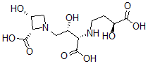 CAS#: 74235-23-7, (2S,3R)-1-[(2S,3S)-3-[[(3S)-3,4-Dihydroxy-4-Oxobutyl]Amino]-2,4-Dihydroxy-4-Oxobutyl]-3-Hydroxyazetidine-2-Carboxylic Acid
