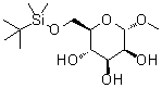 CAS#: 74247-81-7, Methyl 6-O-[dimethyl(2-methyl-2-propanyl)silyl]-alpha-D-mannopyranoside
