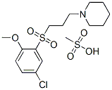 CAS 登录号：74254-82-3， 1-(3-((5-氯-2-甲氧基苯基)磺酰基)丙基)-哌啶甲烷磺酸盐