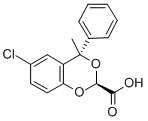 CAS#: 74271-49-1, (2S,4S)-6-Chloro-4-Methyl-4-Phenyl-1,3-Benzodioxine-2-Carboxylic Acid