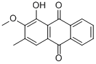 CAS 登录号：74272-73-4， 1-羟基-2-甲氧基-3-甲基-蒽醌
