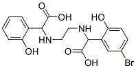 CAS 登录号：74304-83-9， 2-(5-溴-2-羟基苯基)-2-[2-[[1-(5-溴-2-羟基苯基)-2-羟基-2-氧代乙基]氨基]乙基氨基]乙酸