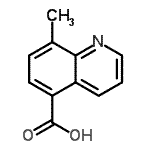 CAS#: 74316-52-2, 8-Methyl-5-quinolinecarboxylic acid