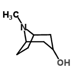 CAS#: 7432-10-2, 8-Methyl-8-azabicyclo[3.2.1]octan-3-ol