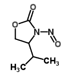 CAS#: 743477-12-5, 4-Isopropyl-3-nitroso-1,3-oxazolidin-2-one