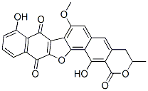 CAS#: 74373-26-5, 3,4-Dihydro-9,15-Dihydroxy-7-Methoxy-3-Methyl-1H-Naphtho(2'',3'':4',5')Furo(3',2':7,8)Naphtho(2,3-c)Pyran-1,8,13-Trione
