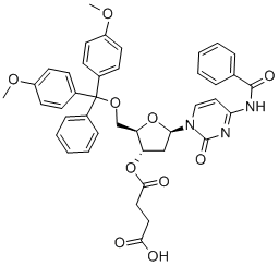 CAS#: 74405-44-0, 5'-O-(4,4'-Dimethoxytrityl)-N4-Benzoyl-2'-Deoxycytidine-3'-O-Succinic Acid