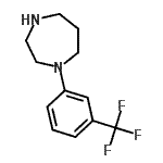 CAS#: 74418-15-8, 1-[3-(trifluoromethyl)phenyl]-1,4-diazepane