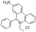 CAS 登录号：74444-53-4， 5-乙基-6-苯基菲啶-5-鎓-8-胺氯化物