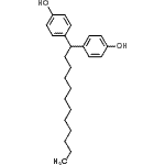 CAS#: 74462-04-7, 4,4'-(1,1-Dodecanediyl)diphenol